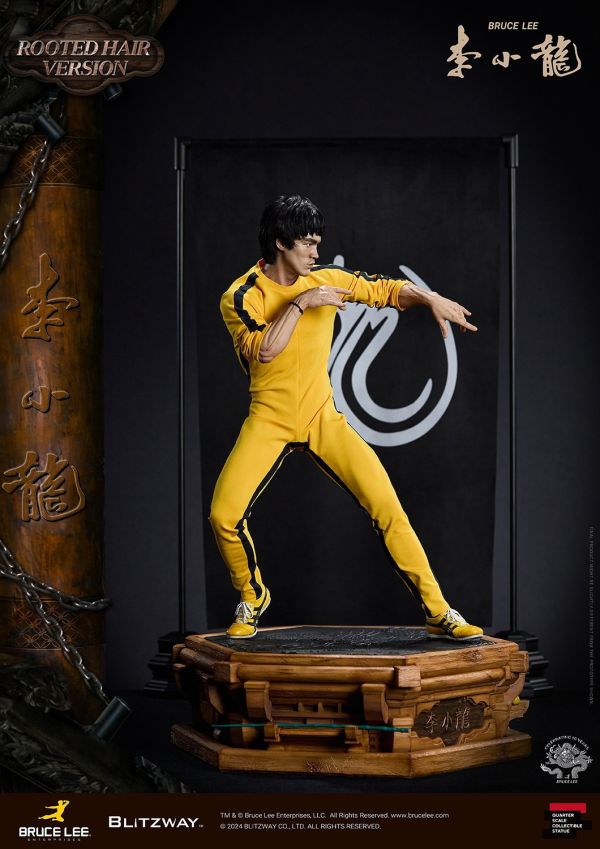 【史派克工廠】結單 預購24年Q4 Blitzway 1/4 Bruce Lee 李小龍植髮雕像 -SS-22401 0411 Blitzway 1/4 Bruce Lee 李小龍植髮雕像 BW-SS-22401