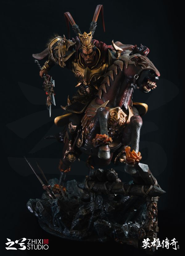 【史派克工廠】現貨 之兮工作室 英雄傳奇 無雙神將 三國演義 三國 呂布 呂奉仙 雕像 訂 0228 之兮工作室 英雄傳奇 無雙神將 三國演義 三國 呂布 呂奉仙 雕像 訂