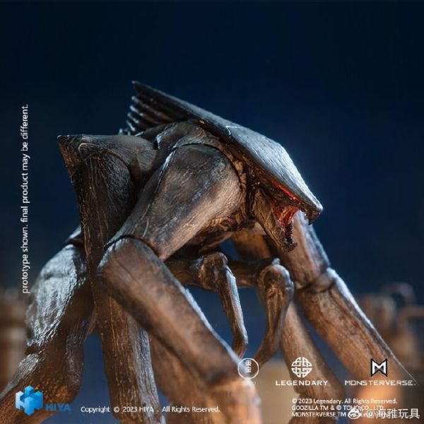 【史派克工廠】結單 預購免運Q1 HIYA 海雅 雌穆托 哥吉拉 2014 超可動 EXQUISITE BASIC 1020 HIYA 海雅 雌穆托 哥吉拉 2014 超可動 EXQUISITE BASIC