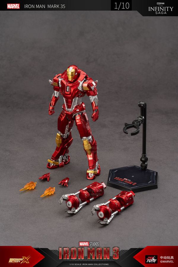 【史派克工廠】結單 預購24年Q4 中動 鋼鐵人 Mark 35 紅鯛魚 7吋 可動人偶 0712 中動 鋼鐵人 Mark 35 紅鯛魚 7吋 可動人偶