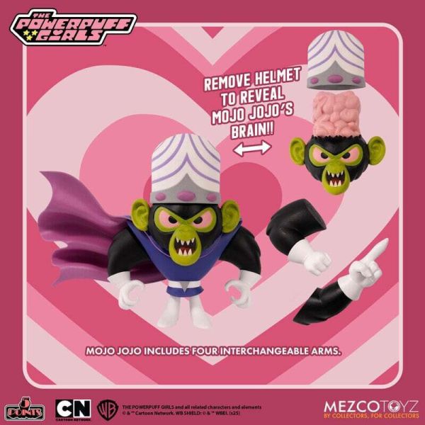 【史派克工廠】預購9月 Mezco 5 Points 飛天小女警 泡泡 花花 毛毛 魔人啾啾 套組 可動 1205 Mezco 5 Points 飛天小女警 泡泡 花花 毛毛 魔人啾啾 套組 可動