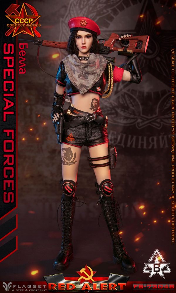 【史派克工廠】結單 預購免運Q4 Flagset 紅色預警1/6蘇聯狙擊手小隊 FS73048 A款納斯佳 B款貝拉 0612 Flagset 紅色預警1/6蘇聯狙擊手小隊 FS73048 A款納斯佳 B款貝拉