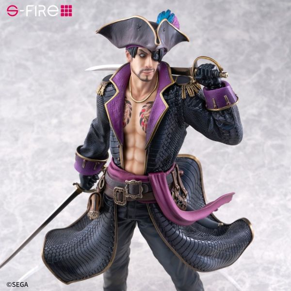 【史派克工廠】預購免運9月 SEGA S FIRE 人中之龍8外傳 夏威夷海盜 真島吾朗 真島船長 1/7 1107 SEGA S FIRE 人中之龍8外傳 夏威夷海盜 真島吾朗 真島船長 1/7