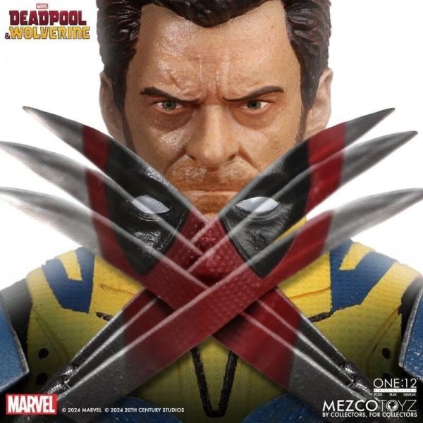 【史派克工廠】結單免運25年Q3 MEZCO Marvel 金鋼狼&死侍 電影版 金剛狼 豪華版 1216 MEZCO Marvel 金鋼狼&死侍 電影版 金剛狼 豪華版