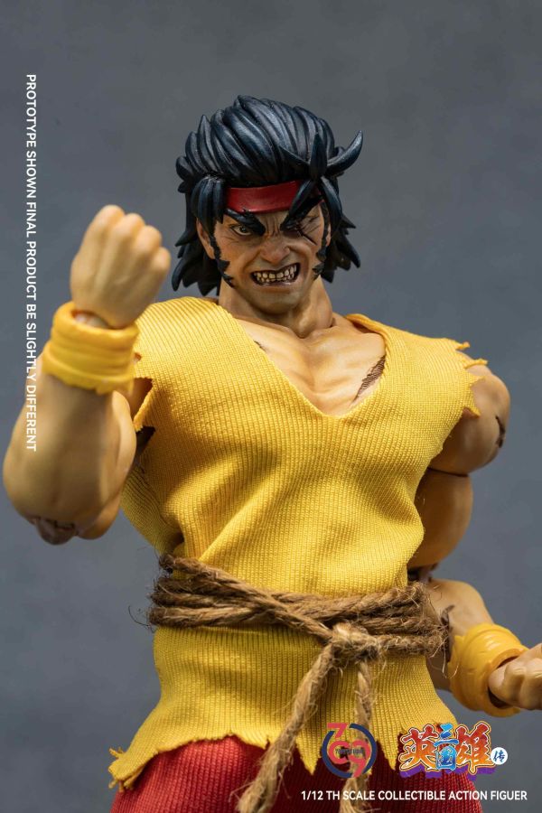 【史派克工廠】結單免運25年Q2 7890工作室 1/12 三國英雄傳系列 張飛 超可動 布衣人偶 0429 7890工作室 1/12 三國英雄傳系列 張飛 超可動 布衣人偶