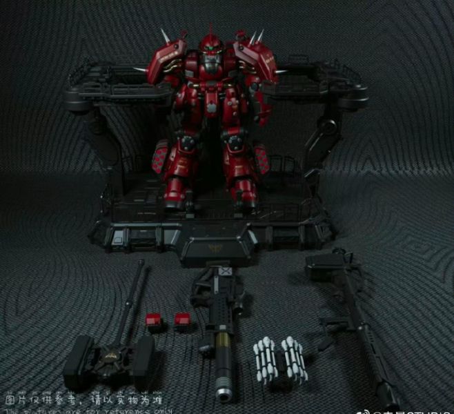 【史派克工廠】結單免運25年Q2 赤星STUDIO 1/100 冥王薩克 組裝模型 高25公分 帶整備台 0120 赤星STUDIO 1/100 冥王薩克 組裝模型 高25公分 帶整備台