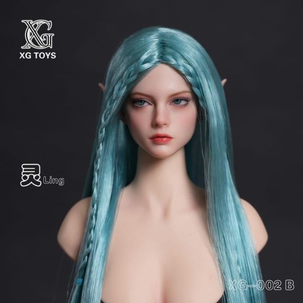 【史派克工廠】預購免運26年Q3 XG Toys星光人偶 1/6 靈公主頭雕 XG-002ABC 共3款 0713 XG Toys星光人偶 1/6 靈公主頭雕 XG-002ABC 共3款