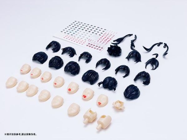 【史派克工廠】結單 預購Q1 丰羽 豐羽模型 1/12壽屋 女神裝置 機娘 臉部 頭髮 上大腿 替換 配件包 無本體 0227 丰羽 豐羽模型 1/12壽屋 女神裝置 機娘 臉部 頭髮 上大腿 替換 配件包 無本體