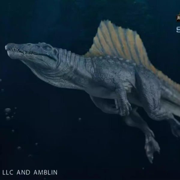 【史派克工廠】預購免運26年7月 Dino dream 侏羅紀世界4 重生 游泳棘龍 雕像 0701 Dino dream 侏羅紀世界4 重生 游泳棘龍 雕像