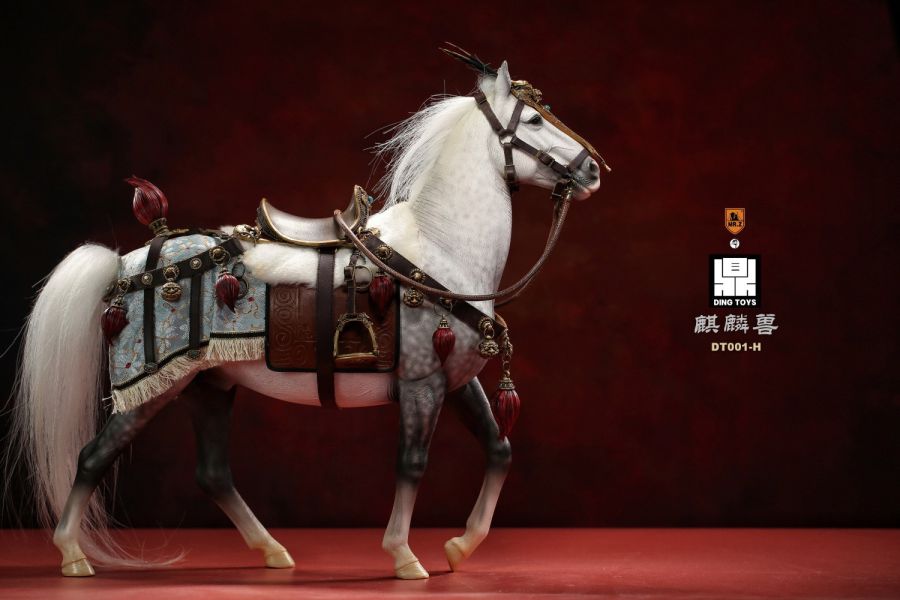 【史派克工廠】結單 預購Q2 MR.Z&鼎TOYS 1/6 天罡星 玉麒麟 盧俊義 DT001-H 麒麟獸 古典馬具 1208 MR.Z&鼎TOYS 1/6 天罡星 玉麒麟 盧俊義 DT001-H 麒麟獸 古典馬具