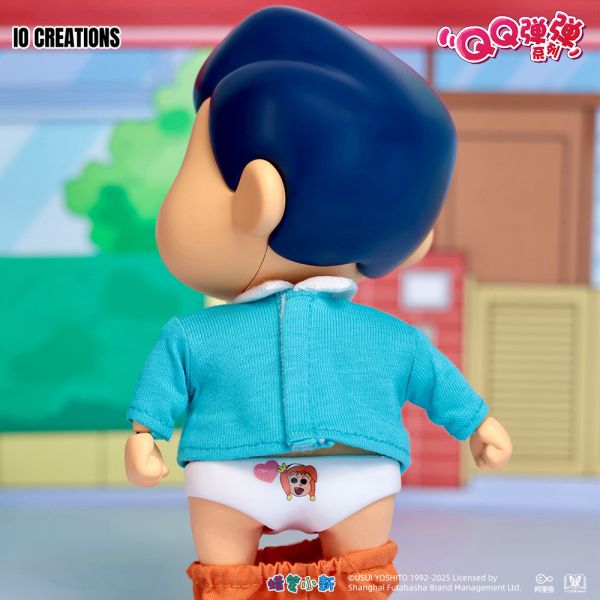 【史派克工廠】結單免運26年1月 IO CREATIONS 蠟筆小新 QQ彈彈系列 - 風間 0801 IO CREATIONS 蠟筆小新 QQ彈彈系列 - 風間