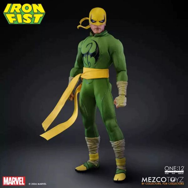 【史派克工廠】結單 免運27年Q2 Mezco one:12 漫威漫畫 鐵拳 鐵拳俠 MEZ775500 可動 0916 Mezco one:12 漫威漫畫 鐵拳 鐵拳俠 MEZ775500 可動