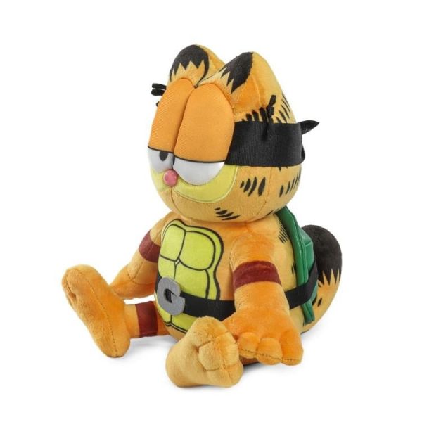 【史派克工廠】結單免運25年Q3 KIDROBOT 加菲貓x忍者龜 Phunny Garfello 絨毛玩偶 0326 KIDROBOT 加菲貓x忍者龜 Phunny Garfello 絨毛玩偶