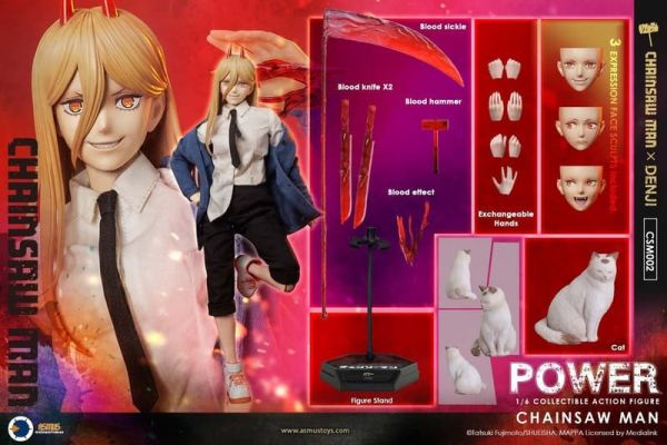 【史派克工廠】預購免運26年Q2 ASMUS TOYS阿斯馬玩具 1/6 鏈鋸人 帕瓦 CSM002 1119 ASMUS TOYS阿斯馬玩具 1/6 鏈鋸人 帕瓦 CSM002