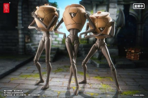 【史派克工廠】預購26年Q3 蝸之殼 蝸的異世界冒險 RPG-09 罐子怪 1/12 可動 0324 蝸之殼 蝸的異世界冒險 RPG-09 罐子怪 1/12 可動