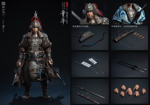 【史派克工廠】預購27年Q1 觀妙堂 崔世英 崔世傑 1/6 水滸傳系列－雙槍將董平 GMT-002 0303 觀妙堂 崔世英 崔世傑 1/6 水滸傳系列－雙槍將董平 GMT-002