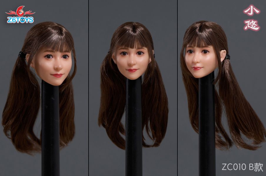 【史派克工廠】結單免運24年11月 Z6TOYS 1/6 島國優女 可動眼 頭雕 小悠 ZC010A 共6款 1023 Z6TOYS 1/6 島國優女 可動眼 頭雕 小悠 ZC010A 共6款