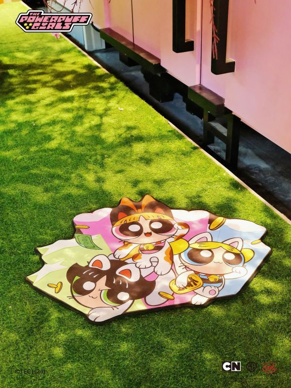 【史派克工廠】結單25年2月 VGT 飛天小女警 地毯 招財貓版 0110 VGT 飛天小女警 地毯 招財貓版