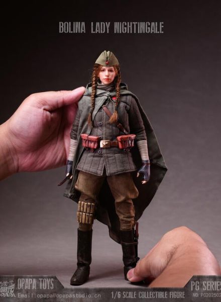 【史派克工廠】結單免運25年Q3 老爹潮玩 OPAPA TOYS 1/6 波麗娜 夜鶯女士 冬裝版 0711 老爹潮玩 OPAPA TOYS 1/6 波麗娜 夜鶯女士 冬裝版