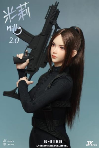 【史派克工廠】預購免運Q3 JKTOYS 1/6 米莉 Milly2.0 單頭雕 K-016ABCD 共4款 0612 JKTOYS 1/6 米莉 Milly2.0 單頭雕 K-016ABCD 共4款