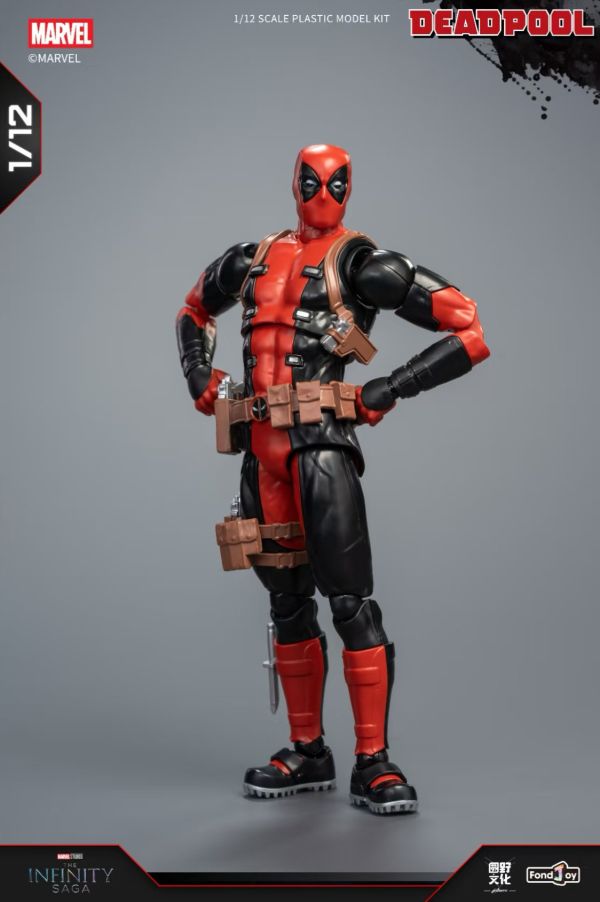 【史派克工廠】結單免運25年3月 FondJoy 泛樂 死侍 組裝模型 1/12 6寸可動 0226 FondJoy 泛樂 死侍 組裝模型 1/12 6寸可動