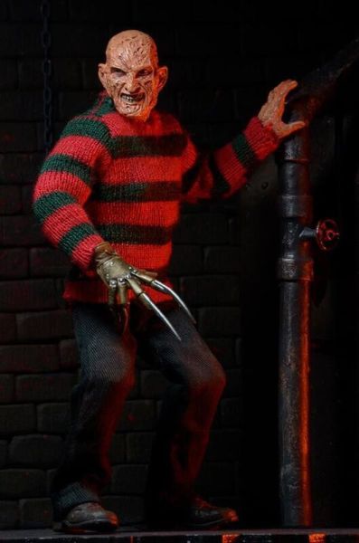 【史派克工廠】現貨 NECA 半夜鬼上床 8吋 佛萊迪 穿衣公仔 0930 NECA 半夜鬼上床 8吋 佛萊迪 穿衣公仔