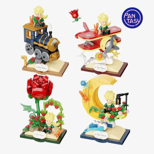 【史派克工廠】預購25年5月 拼奇 PANTASY 小王子 星之遙遙車系列 4入組 收藏積木 0829 拼奇 PANTASY 小王子 星之遙遙車系列 4入組 收藏積木