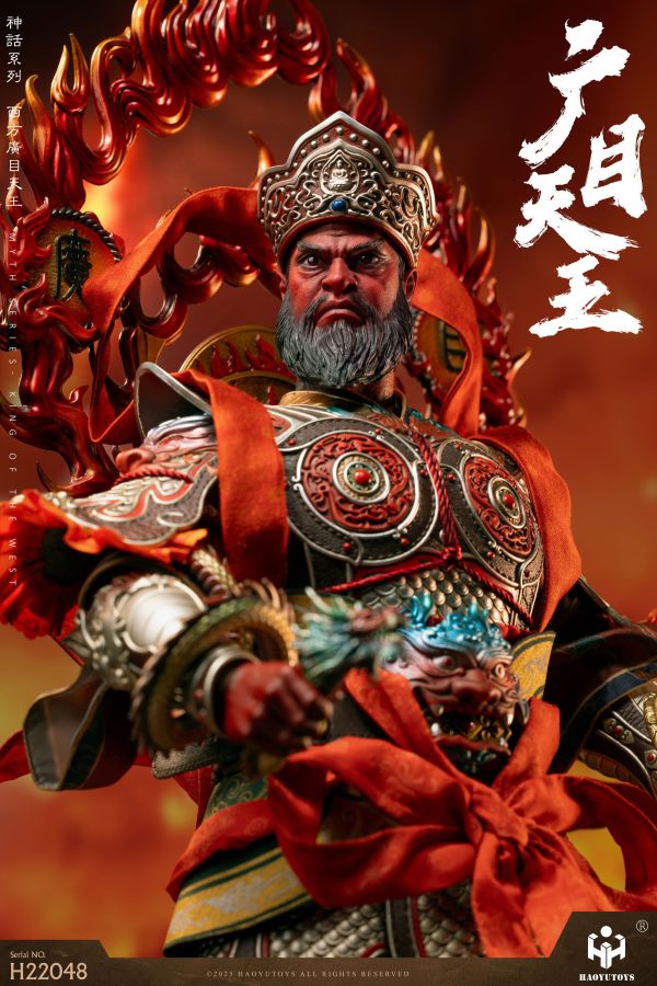 【史派克工廠】結單免運25年Q2 HAOYUTOYS 1/6 神話系列 西方廣目天王 北方多聞天王 可動人偶 0314 HAOYUTOYS 1/6 神話系列 西方廣目天王 北方多聞天王 可動人偶