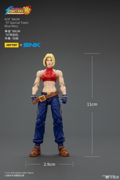 【史派克工廠】預購25年12月 joytoy X SNK 暗源 格鬥天王 1/18 97特別隊 瑪麗 1110 joytoy X SNK 暗源 格鬥天王 1/18 97特別隊 瑪麗
