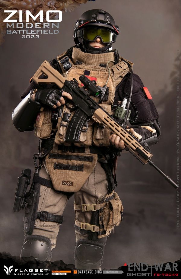 【史派克工廠】結單 預購Q3 FLAGSET 1/6 末日戰爭系列 END WAR 死神小隊 子墨 FS-73049 0621 FLAGSET 1/6 末日戰爭系列 END WAR 死神小隊 子墨 FS-73049