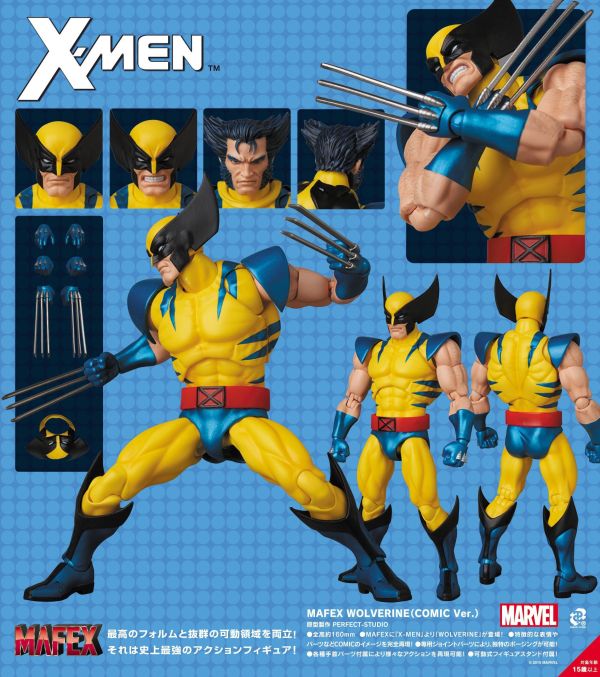 【史派克工廠】結單免運25年11月 MAFEX X戰警 x-man 金鋼狼 漫畫Ver. 1014 MAFEX X戰警 x-man 金鋼狼 漫畫Ver.
