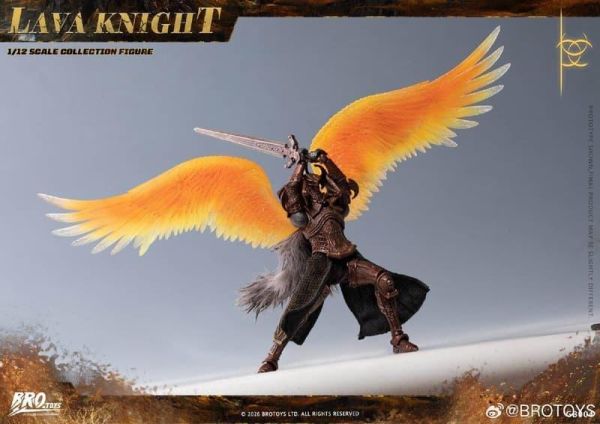 【史派克工廠 】預購免運26年Q3 BROTOYS 1/12 熔巖騎士 GB004 可動布衣人偶模型 0225 BROTOYS 1/12 熔巖騎士 GB004 可動布衣人偶模型