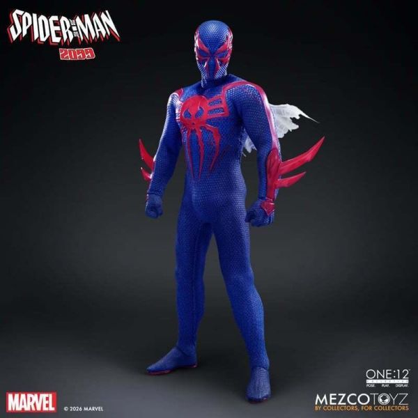 【史派克工廠】預購免運1月 Mezco One 12 Collective 蜘蛛人 2099 17cm 可動 0604 Mezco One 12 Collective 蜘蛛人 2099 17cm 可動