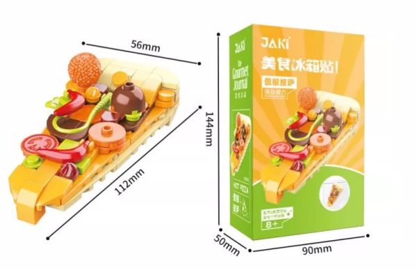 【史派克工廠】結單 預購24年7月 JAKI 佳奇 美食積木 冰箱磁鐵 漢堡 可樂 薯條 益智玩具 0719 JAKI 佳奇 美食積木 冰箱磁鐵 漢堡 可樂 薯條 益智玩具
