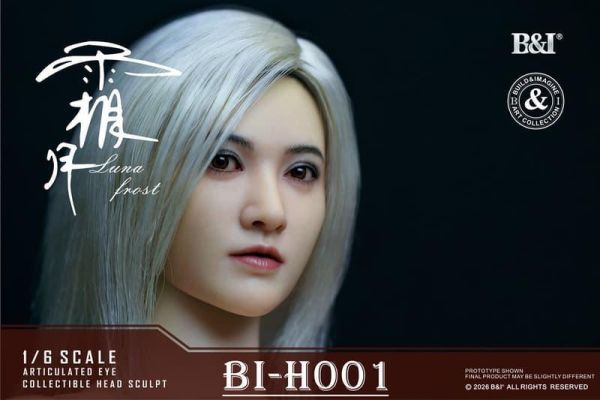 【史派克工廠】預購免運26年Q4 B&I新品 BI-F001 1/6 女素體 & 頭雕 0313 B&I新品 BI-F001 1/6 女素體 & 頭雕