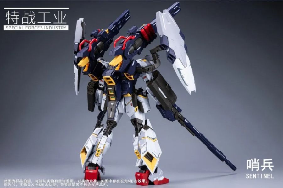 【史派克工廠】 現貨 特戰工業 1/100 哨兵 合金成品 骨架 拼裝模型 0529 特戰工業 1/100 哨兵 合金成品 骨架 拼裝模型