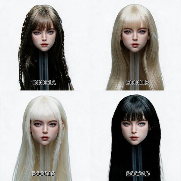 【史派克工廠】預購免運Q1 BOBITOYS 1/6 顏面造物 克拉拉 可動眼頭雕 BO001A-D 共4款 1105 BOBITOYS 1/6 顏面造物 克拉拉 可動眼頭雕 BO001A-D 共4款