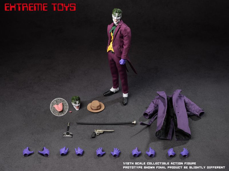 【史派克工廠】預購免運27年Q1 極模型 EXTREME TOYS EX004 1/12 絕妙玩笑 小丑 0827 極模型 EXTREME TOYS EX004 1/12 絕妙玩笑 小丑