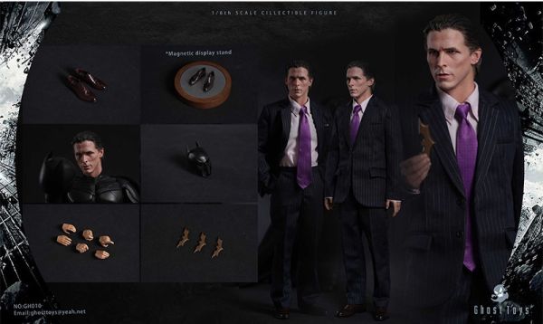 【史派克工廠】結單 預購24年Q3 Ghost toys 1/6 哥譚蝙蝠韋恩 GH-010 0705 Ghost toys 1/6 哥譚蝙蝠韋恩 GH-010