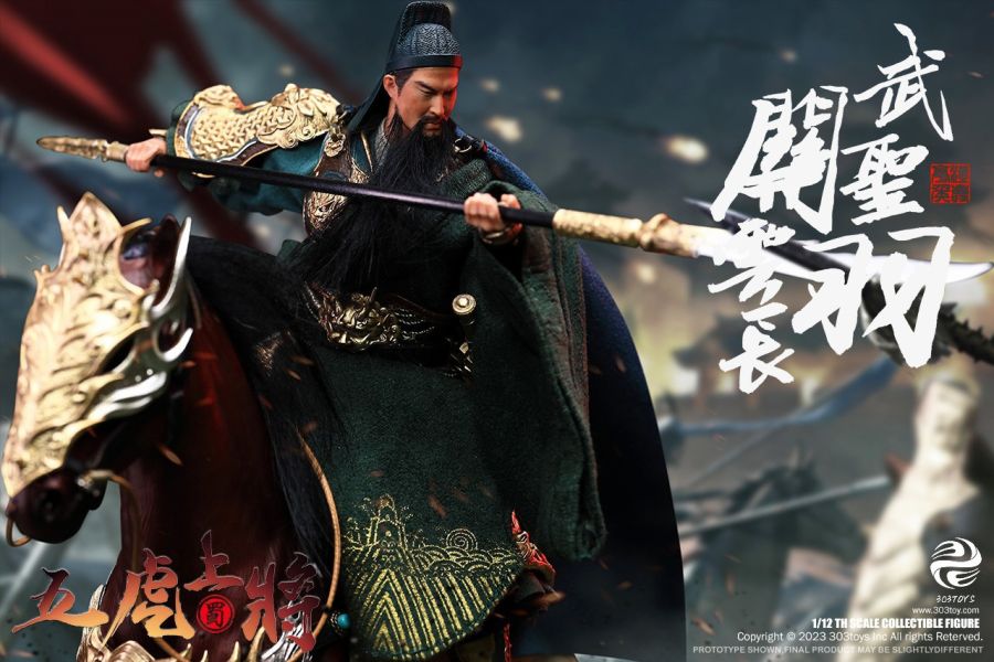 【史派克工廠】結單 預購Q2 303TOYS 1/12 掌上三國 關羽雲長 豪華單人 SG001 & 人馬旗版 1215 303TOYS 1/12 掌上三國 關羽雲長 豪華單人 SG001 & 人馬旗版