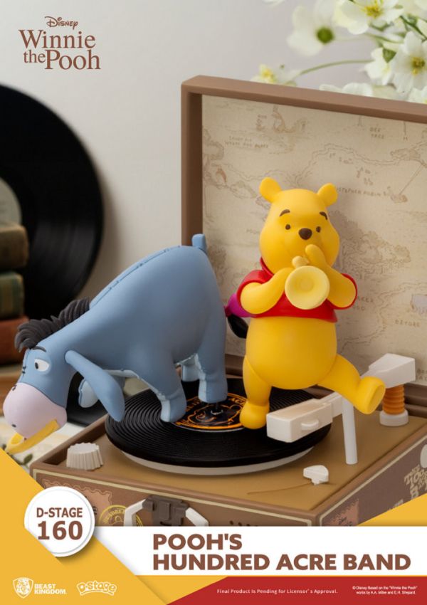 【史派克工廠】預購免運26年Q2 野獸國 夢-精選-160-唱片機系列-維尼的森林樂隊 1210 野獸國 夢-精選-160-唱片機系列-維尼的森林樂隊