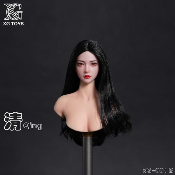 【史派克工廠】預購免運26年Q3 XG Toys星光人偶 1/6 亞洲美女 頭雕 XG‑001ABC 共3款 0625 XG Toys星光人偶 1/6 亞洲美女 頭雕 XG‑001ABC 共3款
