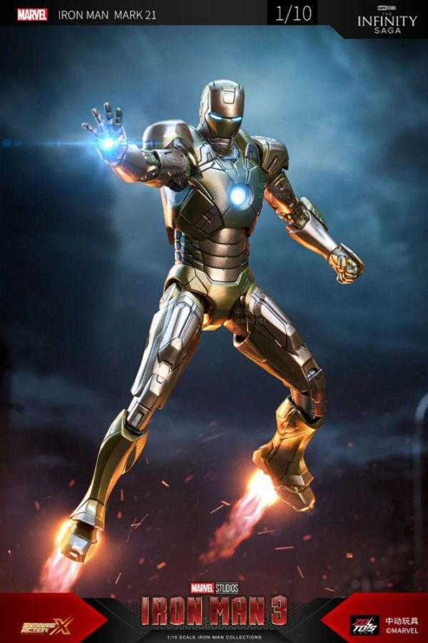 【史派克工廠】結單 預購24年Q4 中動 鋼鐵人 Mark 21 金霸王 7吋可動人偶 0531 中動 鋼鐵人 Mark 21 金霸王 7吋可動人偶