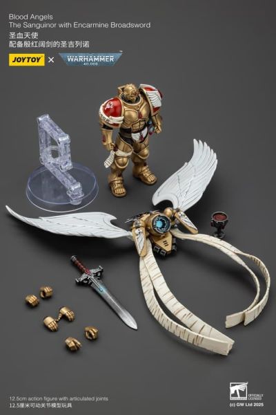 【史派克工廠】預購25年11月 joytoy 暗源 聖血天使 配備殷紅闊劍的聖吉列諾 聖吉列諾 天使 戰錘 1009 joytoy 暗源 聖血天使 配備殷紅闊劍的聖吉列諾 聖吉列諾 天使 戰錘