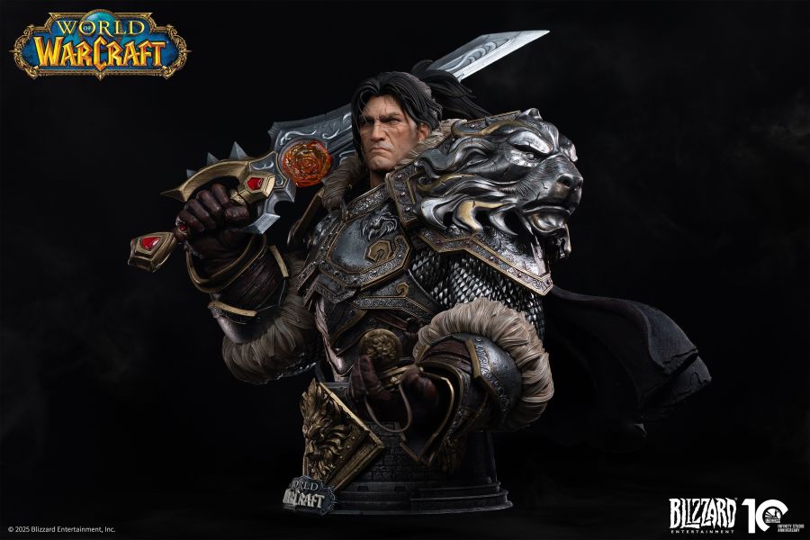 【史派克工廠】結單免運26年Q1 開天工作室 魔獸世界 瓦里安 1/3 半身像 雕像 訂 0801 開天工作室 魔獸世界 瓦里安 1/3 半身像 雕像 訂