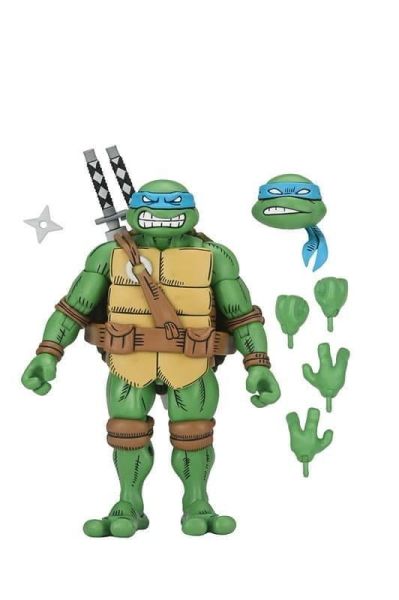 【史派克工廠】預購免運26年10月 NECA 忍者龜 x 兔用心棒 終極 李奧納多 7吋 可動 0424 NECA 忍者龜 x 兔用心棒 終極 李奧納多 7吋 可動