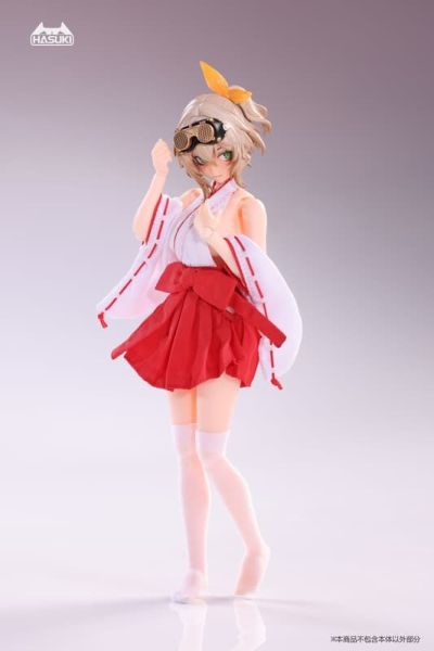 【史派克工廠】預購免運26年Q2 神貓跳動 HASUKI 1/12 CS019 巫女服 服裝包 0114 神貓跳動 HASUKI 1/12 CS019 巫女服 服裝包