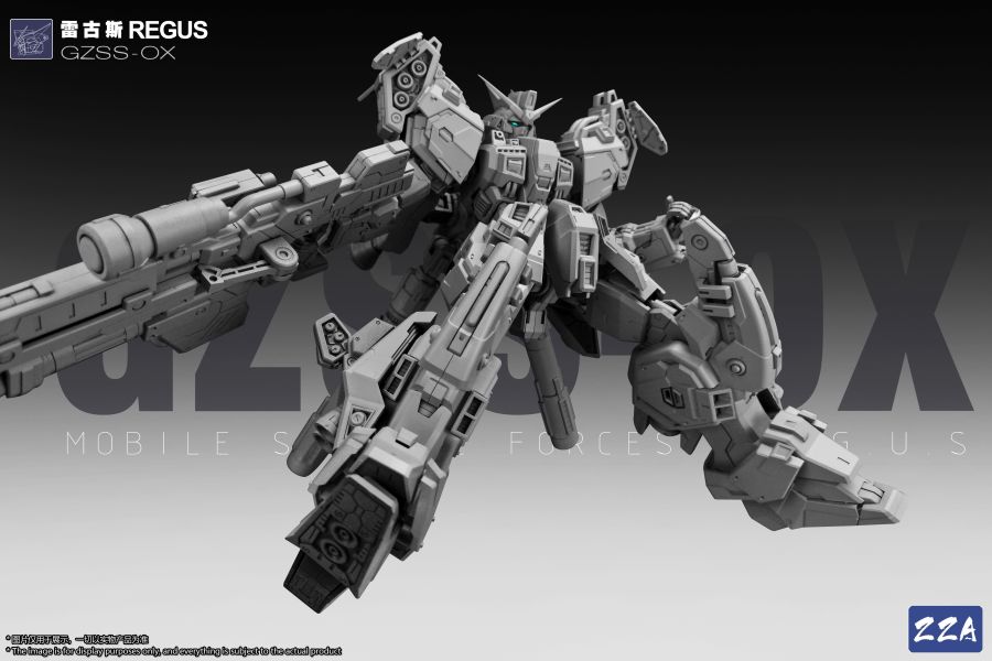 【史派克工廠】預購免運26年3月 ZZA 模型 GZSS-OX01 雷古斯 REGUS MG規格 組裝模型 0123 ZZA 模型 GZSS-OX01 雷古斯 REGUS MG規格 組裝模型