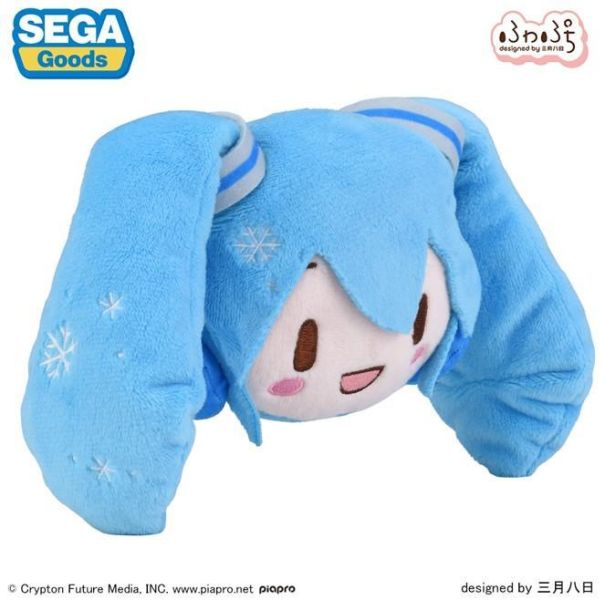 【史派克工廠】預購27年2月 SEGA 景品 fuwa petit 初音未來 雪初音 大頭絨毛 1006 SEGA 景品 fuwa petit 初音未來 雪初音 大頭絨毛