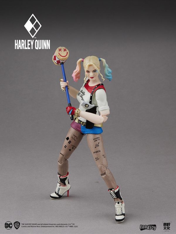 【史派克工廠】結單 預購免運23年9月 Fondjoy DC 正義聯盟 1/9 小丑女 可動 0829 Fondjoy DC 正義聯盟 1/9 小丑女 可動